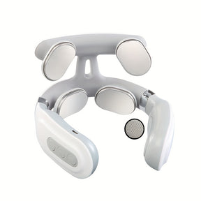 Portable Smart Neck & Shoulder Massager - Rechargeable Lithium Battery, Ideal Gift for Men & Women