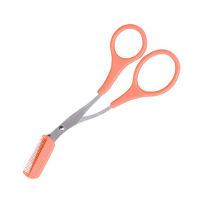 Eyebrow Trimmer Scissor With Comb Lady Woman Men Hair Removal Grooming Shaping Stainless Steel Eyebrow Remover Makeup Tool